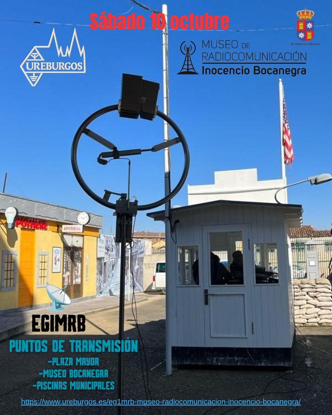 ¡ Vive la radio con la URE de Burgos transmitiendo desde #Belorado!