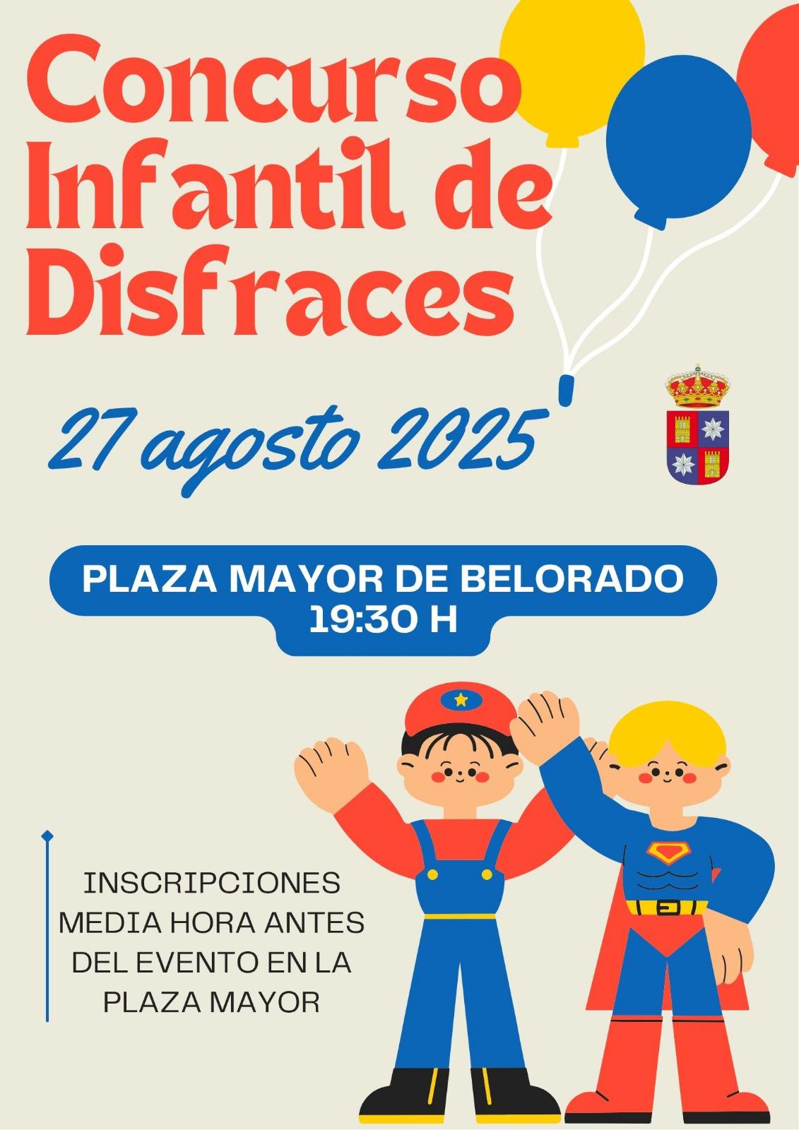CONCURSO INFANTIL DE DISFRACES