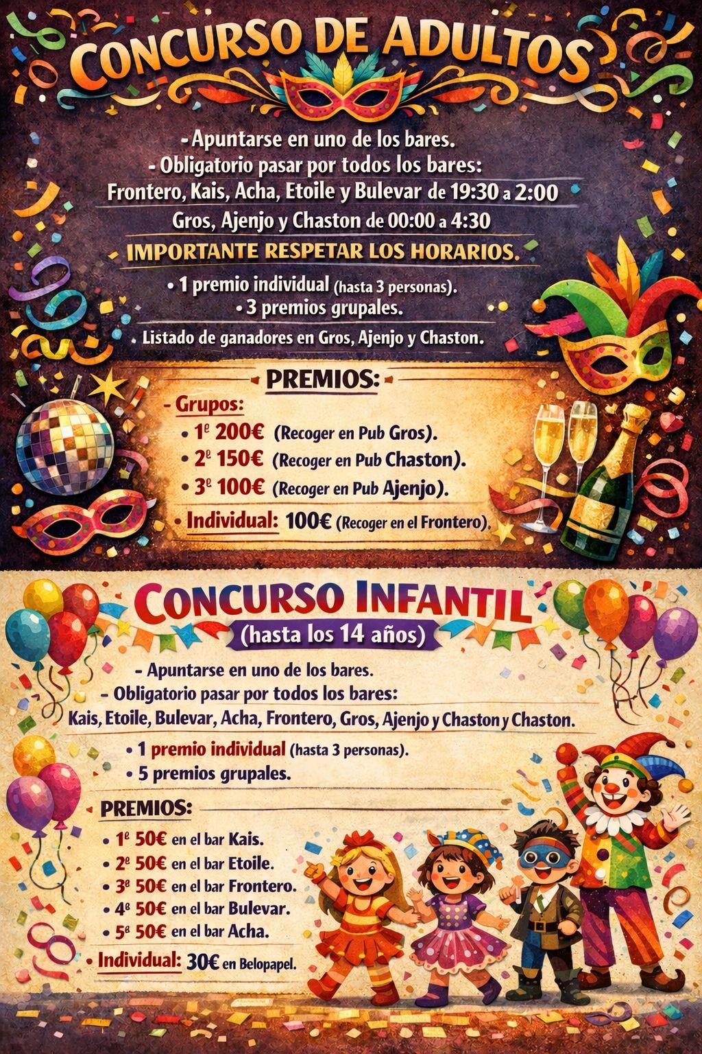 Concurso de disfraces 