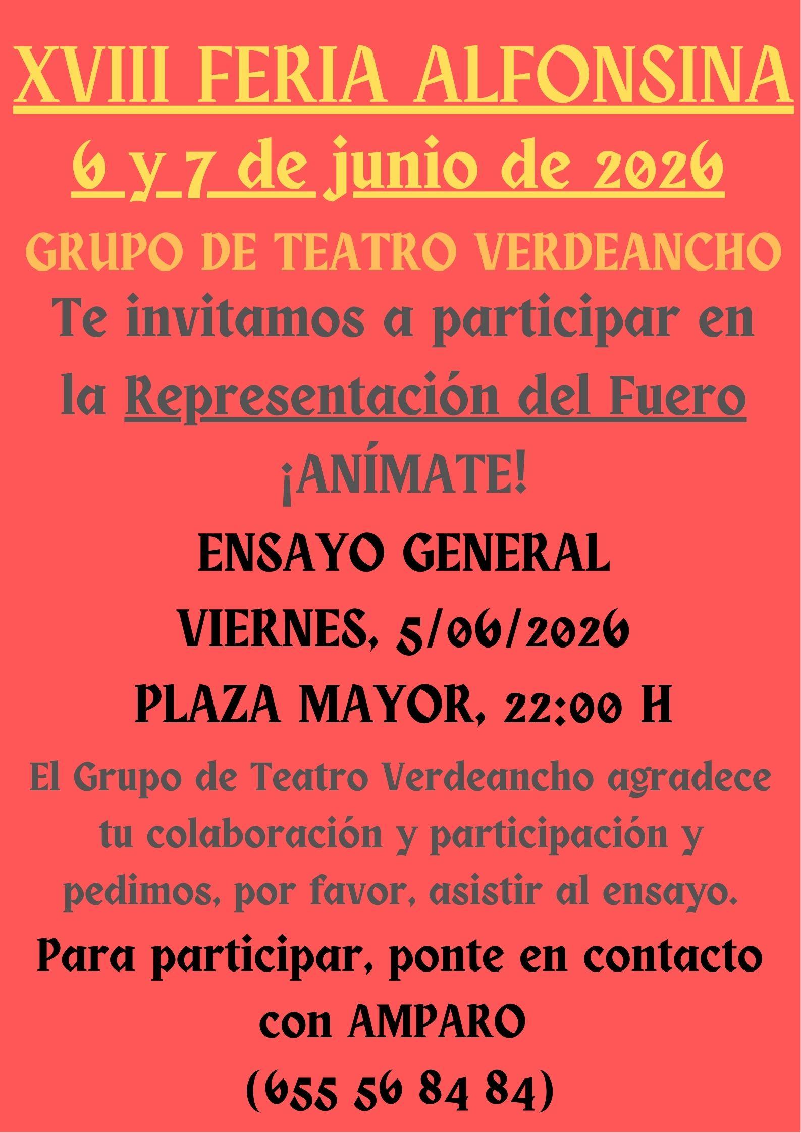 Feria Alfonsina 2026