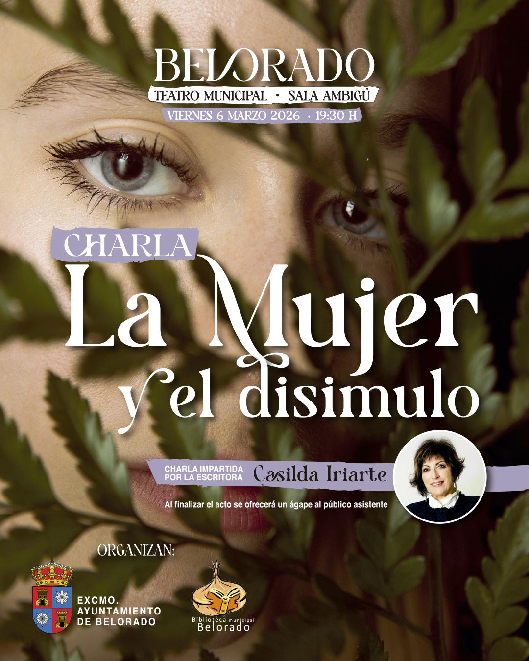 Charla - coloquio: la mujer y el disimulo 