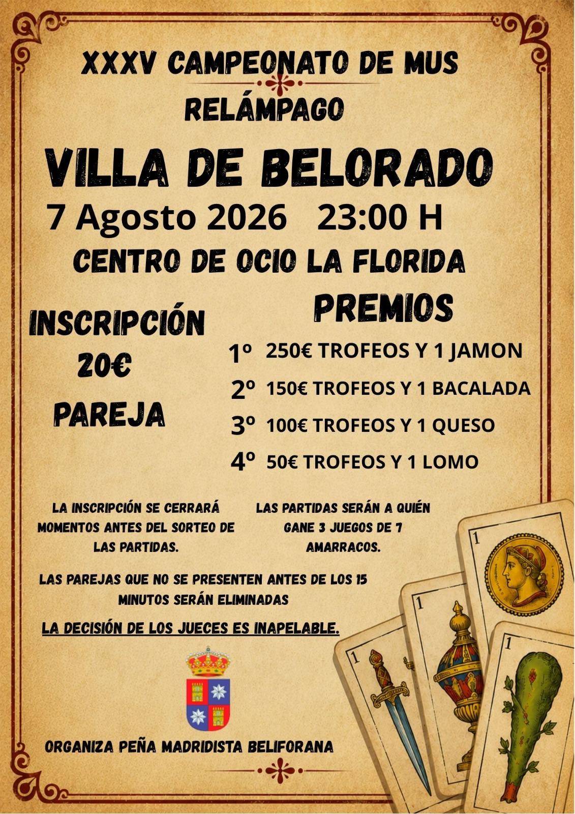 XXXV Campeonato de mus Villa de Belorado 