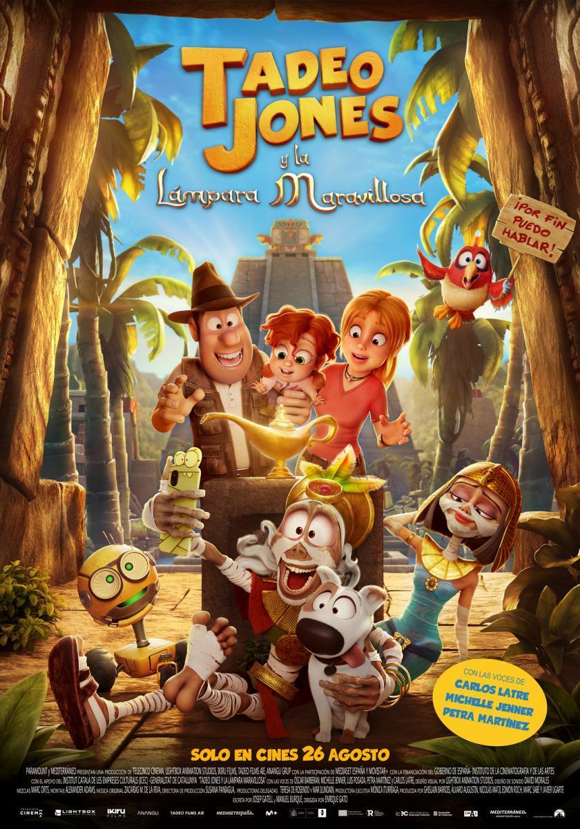 Cine: Tadeo Jones y la lámpara maravillosa 