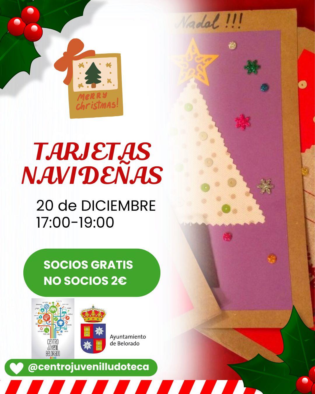 Taller tarjetas navideñas 